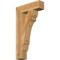 Ekena Millwork Olympic Block Rough Sawn Bracket, Western Red Cedar, 4"W x 16"D x 28"H BKT04X16X28OLY05RWR - alternate 1